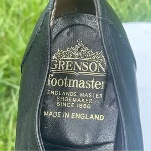 靴 GRENSON foot master made in England GRENSON Footmaster made in England Men's Cognac Leather